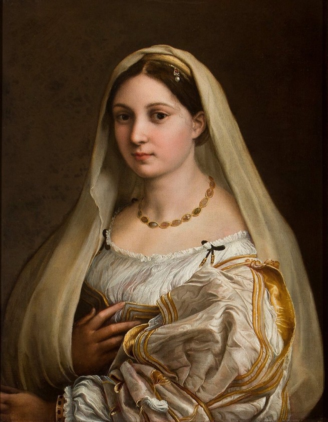 Woman With a Veil by Raphael