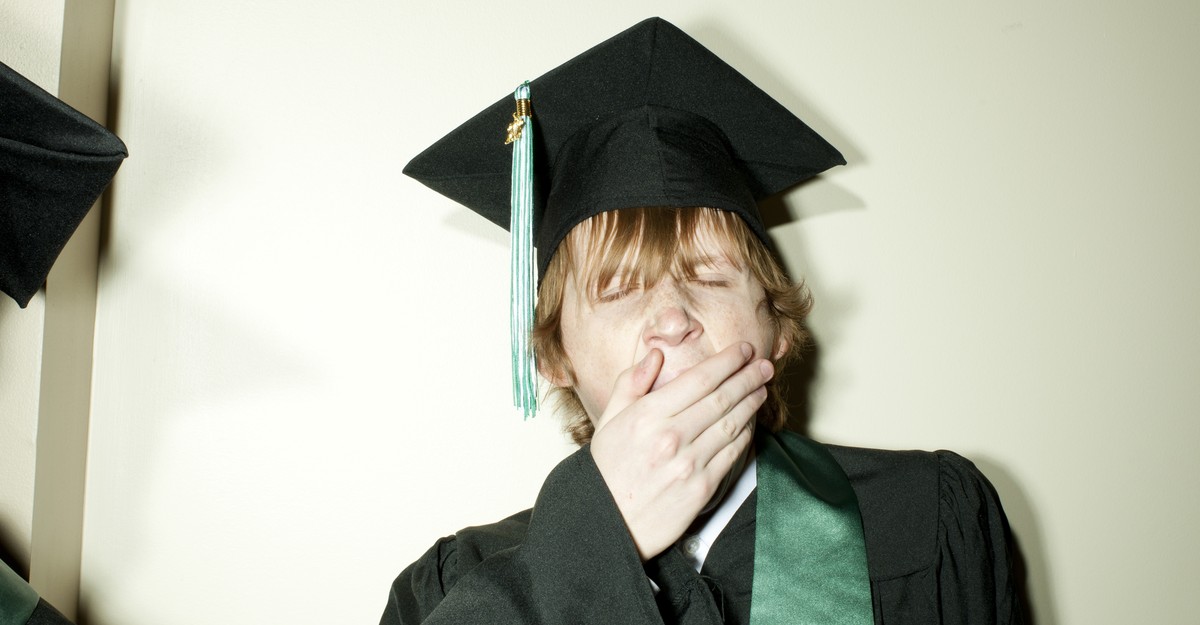 The Finest Commencement Speech Is One No person Remembers