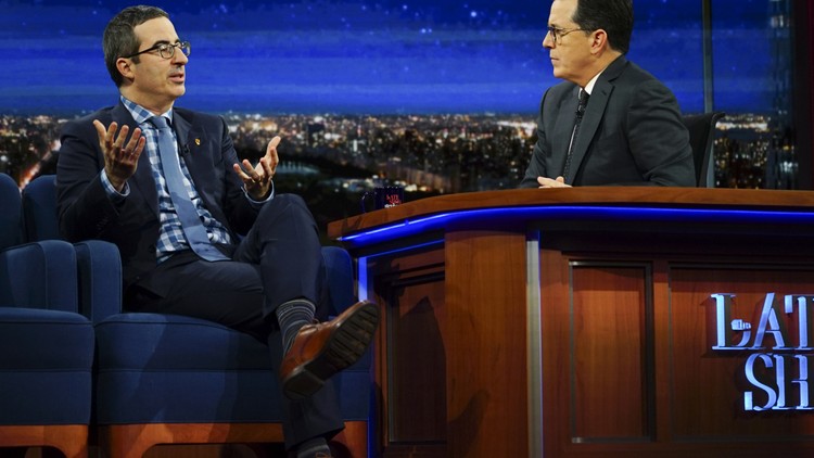 Stephen Colbert's New Approach to Donald Trump Is Working - The Atlantic