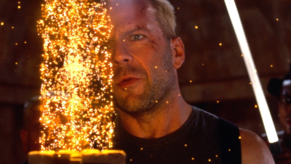 Bruce Willis, star of <i>The Fifth Element</i>