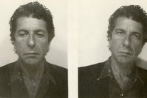 Diptych of Leonard Cohen portraits