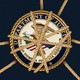 Photo-illustration showing the seal of Department of Justice tied by ropes