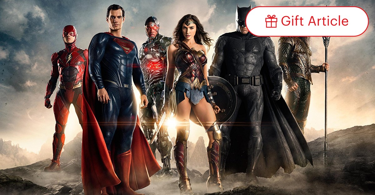 Justice league box deals office