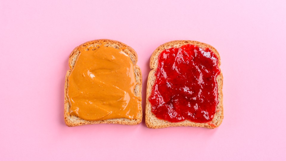 Peanut butter and jelly