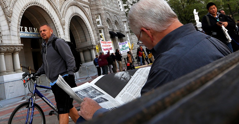 Newspaper Front Pages on Donald Trump's Win - The Atlantic