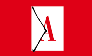 Red and white Atlantic Daily logo
