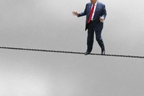 Trump on a tight rope