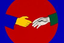 Illustration of handshake