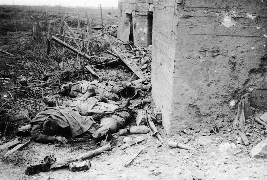 dead german soldiers ww1