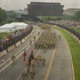 Picture of the military parade in Washington, D.C