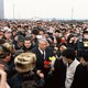 Boris Yeltsin campaigning in 1989.