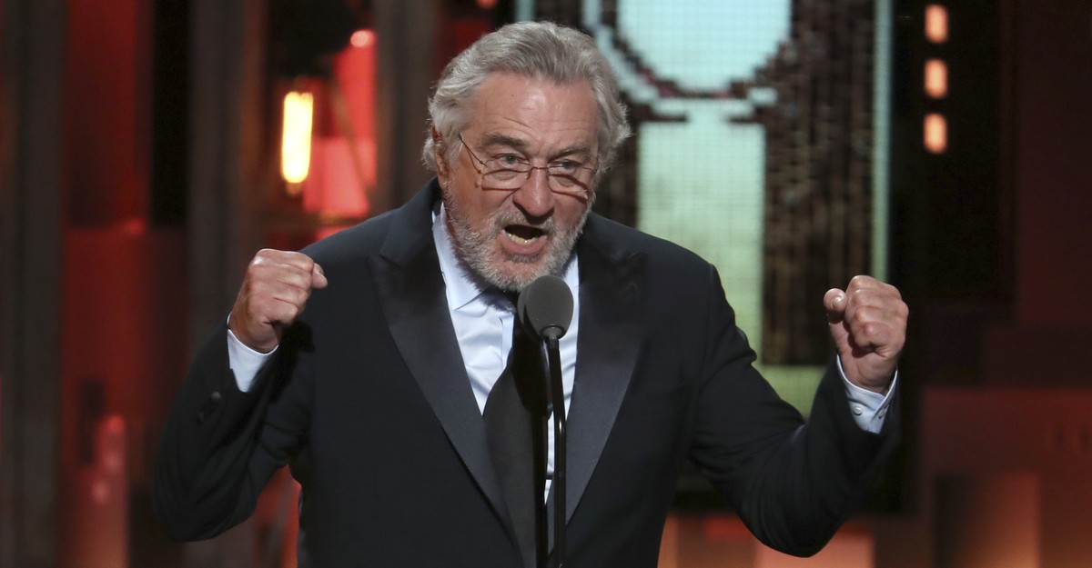 Robert De Niro's Toothless Protest - The Atlantic