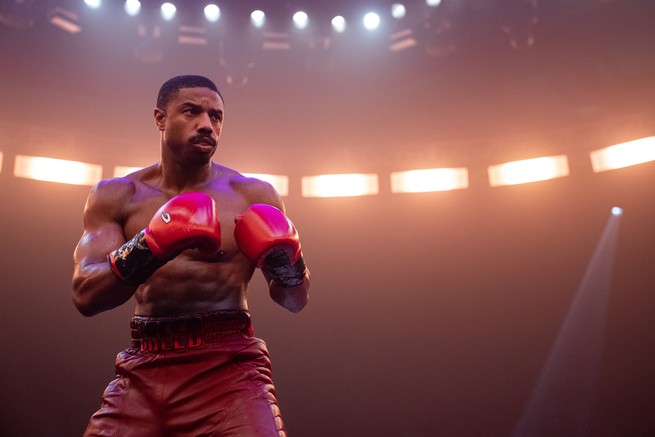 Michael B. Jordan in "Creed III"