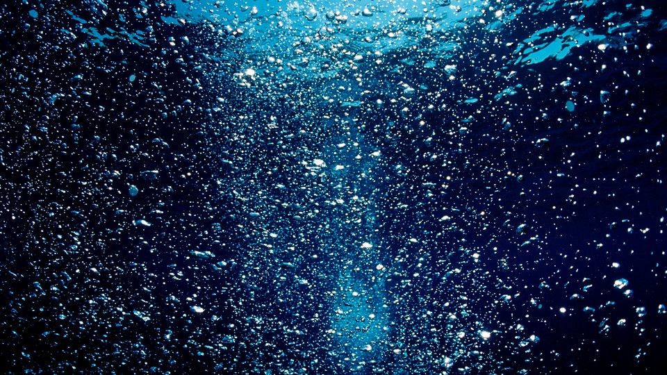 Underwater air bubbles