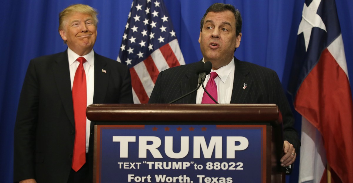 Chris Christie Endorses Donald Trump For President - The Atlantic