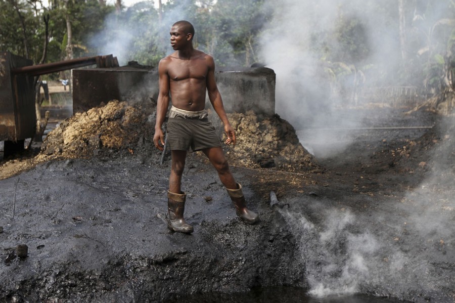 Nigeria's Illegal Oil Refineries - The Atlantic