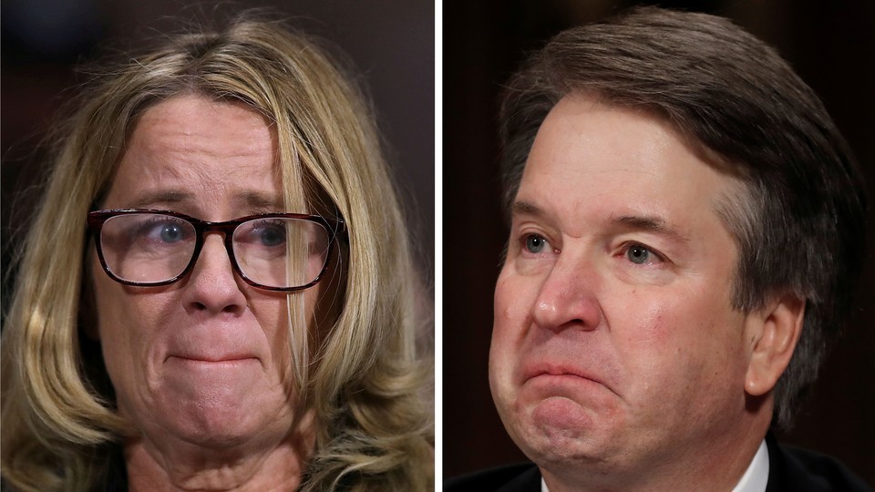 Christine Blasey Ford and Brett Kavanaugh