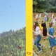 Collage of photos from Strokatienoty, a summer camp in Ukraine