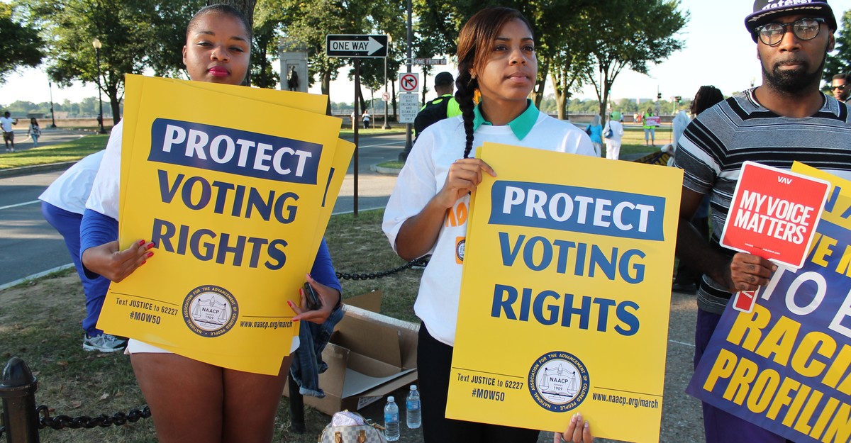 The Voting Rights Act Turned 50, But There's Not a Lot to Celebrate ...