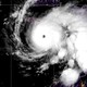 A satellite image of hurricane Melissa
