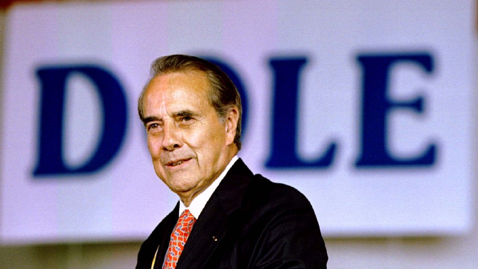 A photograph of Bob Dole