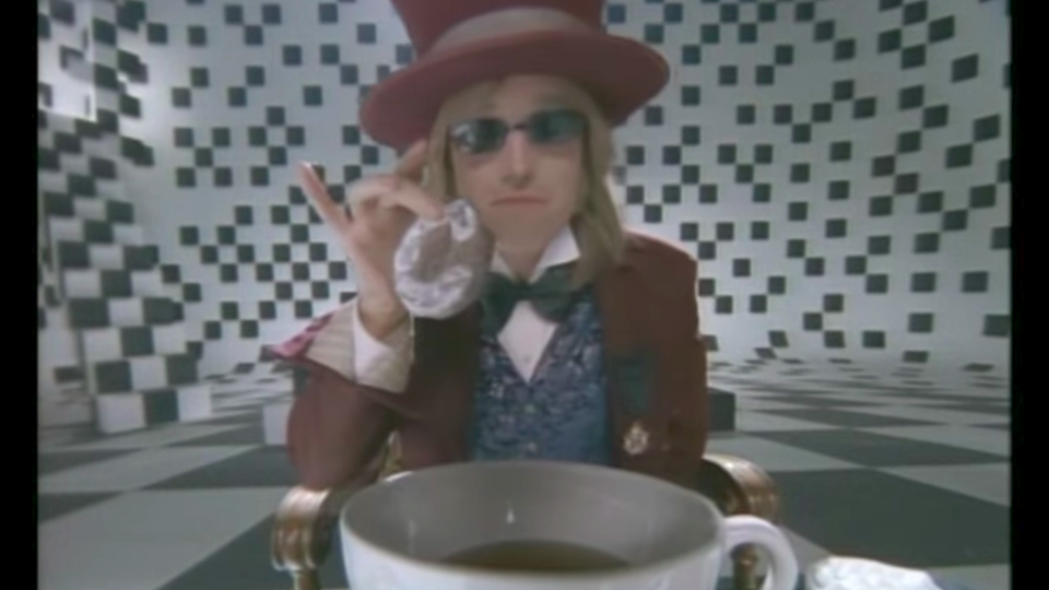 Tom Petty as the Mad Hatter