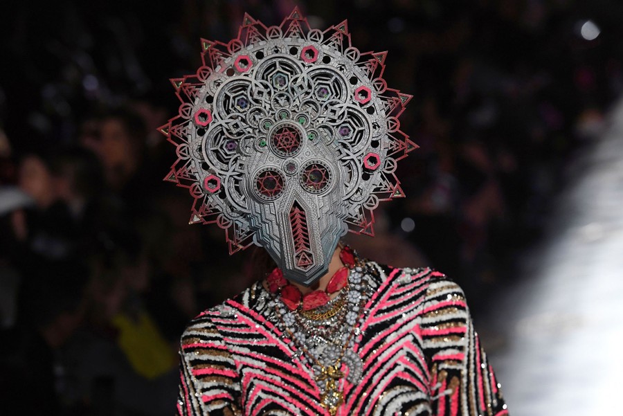 Masks in fashion: stand out from the crowd by hiding your face