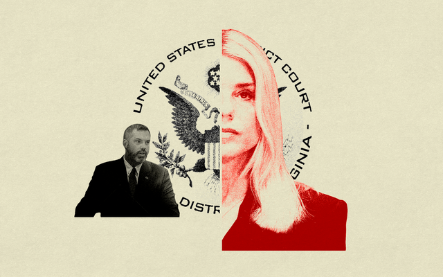 illustration of Pam Bondi