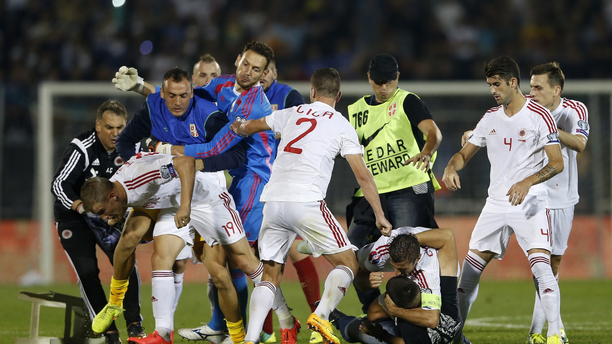 The FlagFlying Drone That Sparked a Soccer Brawl The Atlantic