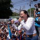 Venezuelan opposition leader Maria Corina Machado speaks to supporters during a rally in Mariara, Carabobo State, Venezuela on March 13, 2024.