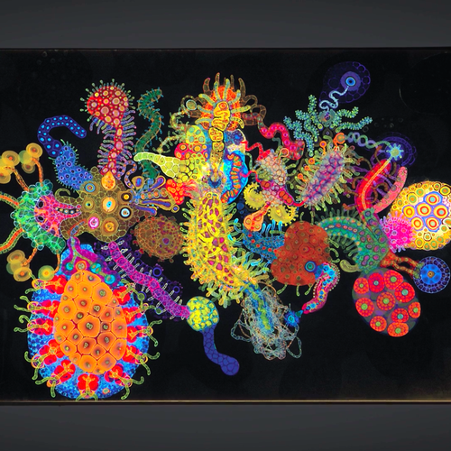How A Psychedelic Masterpiece Is Made The Atlantic