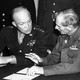 General Dwight Eisenhower, left, and General Sir Bernard L. Montgomery often clashed, but that didn't affect the larger U.S.-U.K. relationship.