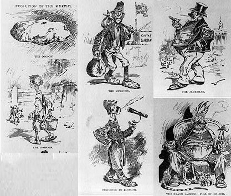 Racist Anti-Immigrant Cartoons From the Turn of the 20th Century - The  Atlantic