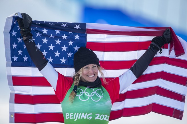Lindsey Jacobellis at 2022 Winter Olympics