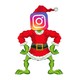 The Grinch with the Instagram logo superimposed over his face.