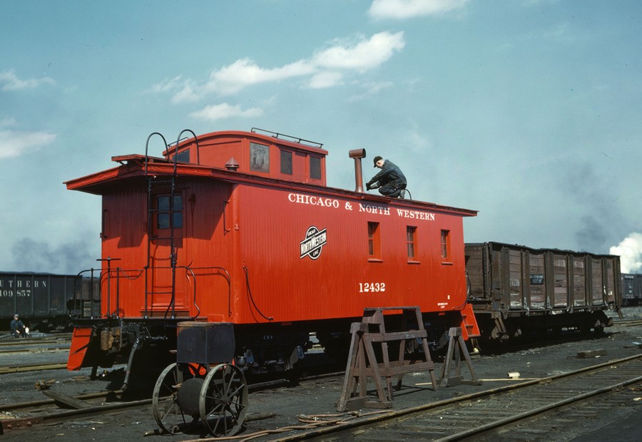 Color Photos of Chicago #39 s Rail Yards in the 1940s The Atlantic