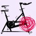 stationary bike with scribble