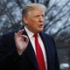 Donald Trump speaks with the media on Sunday, after the Justice Department announced Mueller found no evidence of collusion