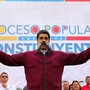 Venezuela's President Nicolas Maduro speaks, during a meeting with supporters at Miraflores Palace in Caracas, Venezuela, on May 19, 2017.