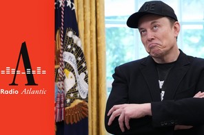 Image of Elon Musk in the Oval Office