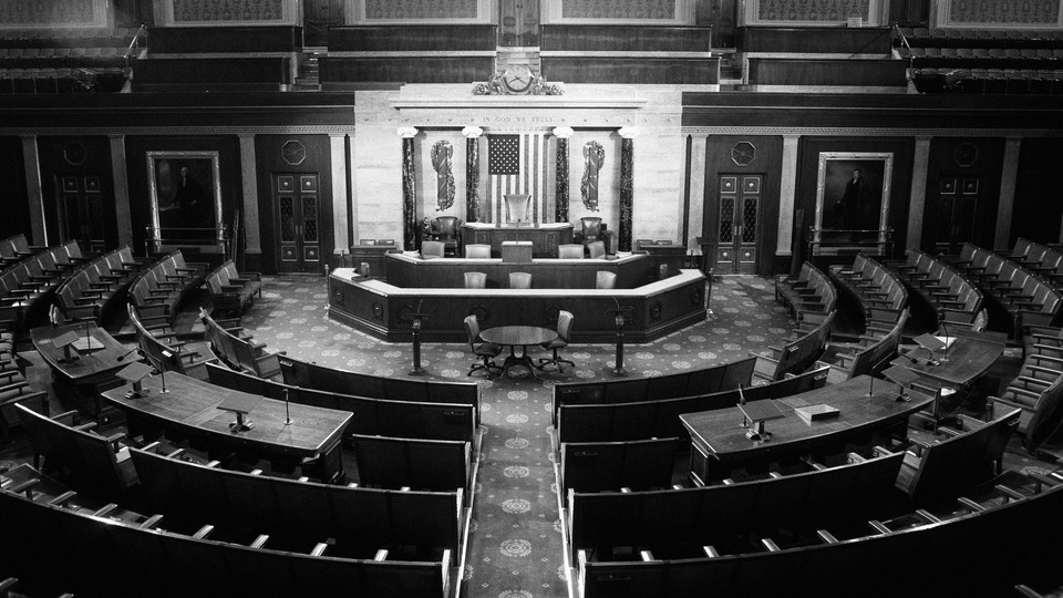 Empty House of Representatives