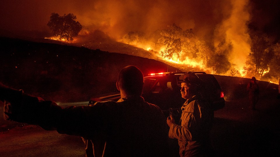 The Kincade Fire has incinerated more than 120 square miles since it began a week ago.