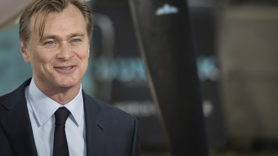 Christopher Nolan at the 'Dunkirk' premiere