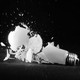 A light bulb shatters.