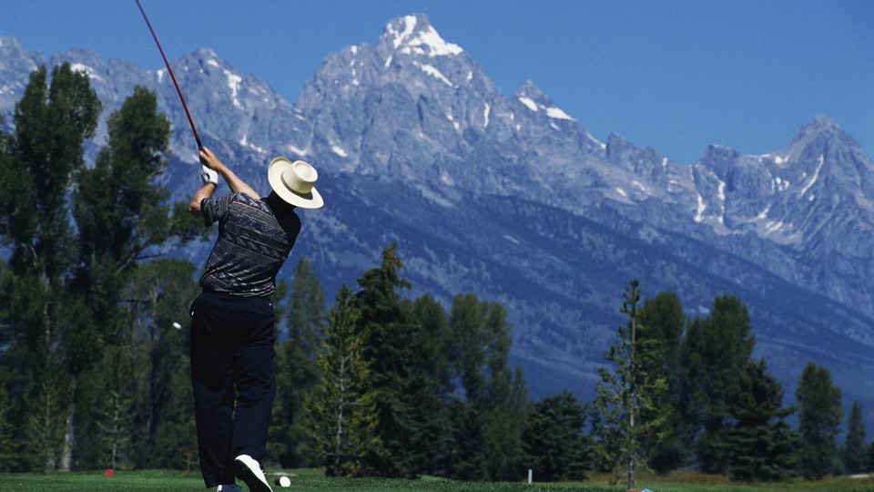 Snow Golf? In Switzerland, Where the Greens Are White - The New York Times