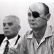 Israeli Defense Minister Moshe Dayan in Tel Aviv, August 1, 1973