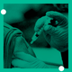 A doctor injects vaccine