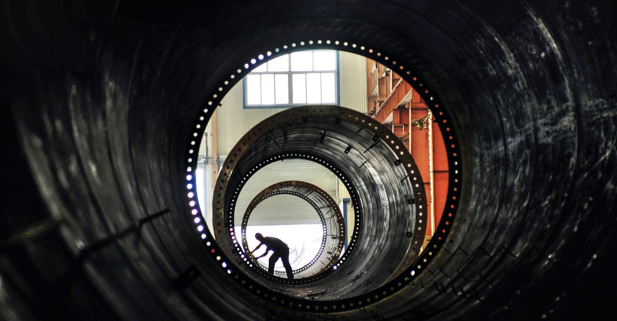 Men and the Manufacturing Decline The Atlantic