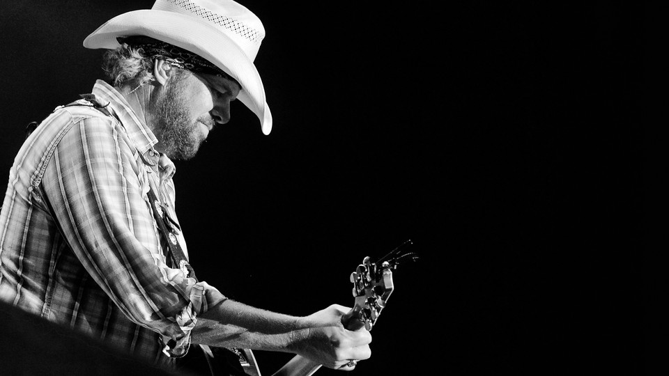 Toby Keith performing