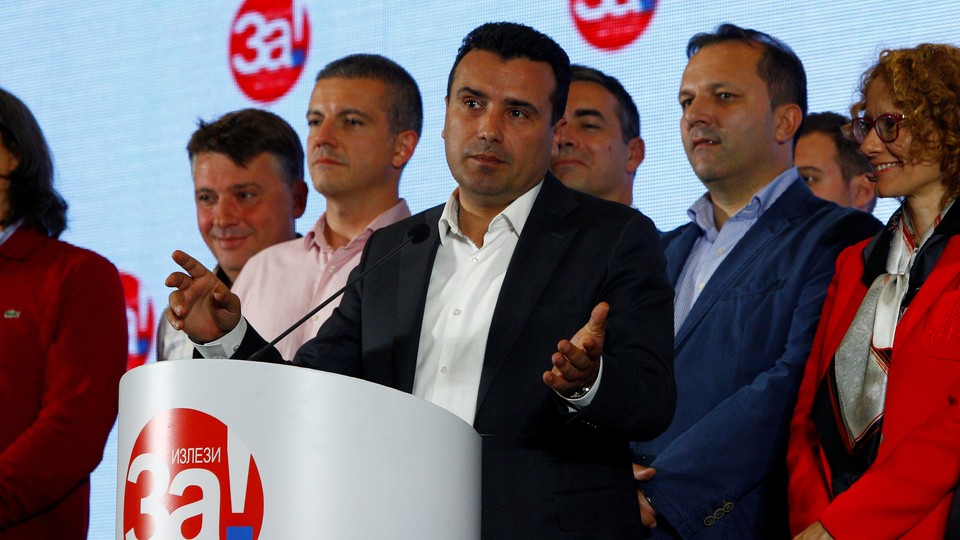 Macedonian Prime Minister Zoran Zaev